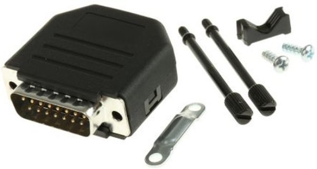 MHDTPPK15-DB15PK, Разъем D-Sub; PIN: 15; вилка; "папа"; прямой; пайк MHDTPPK15-DB15PK, Разъем D-Sub; PIN: 15; вилка; "папа"; прямой; пайк