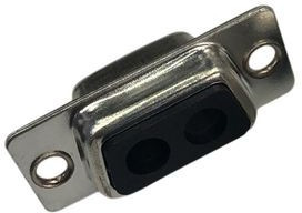 RND 205-01103, Coaxial D-Sub Combination Connector, Socket, 2W2, Soldering Lugs