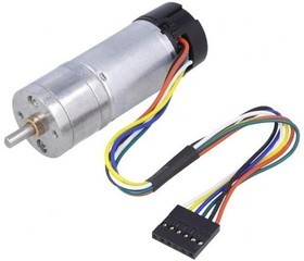 4884, Двигатель: DC, с энкодером, с редуктором, LP, 12ВDC, 1,1А, 34,014: 1