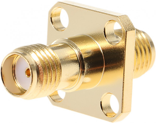 J01154A0011, Straight 50 RF Adapter SMA Socket to SMA Socket 18GHz