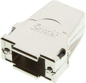173111-0190, D-SUB BACKSHELL, DE, 45DEG, ZINC