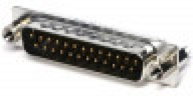 L717SDBG25POL2RM8, D-Sub Standard Connectors 25P Sz B Std Density Pin Straight PCB