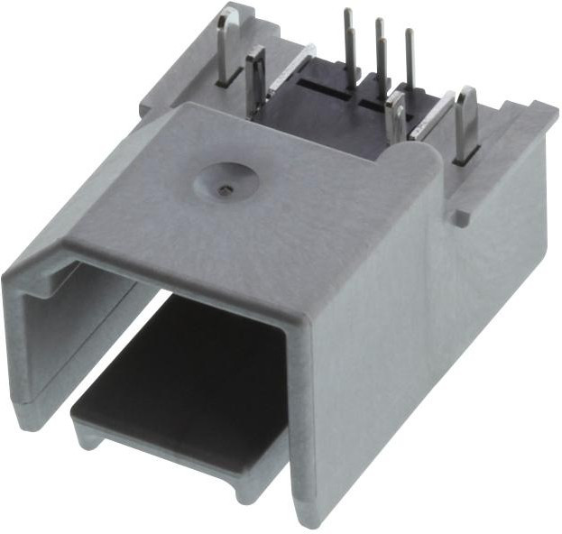 49616-0715, Automotive Connectors HSAUTOLINK R/A HDR TYPE B USCAR