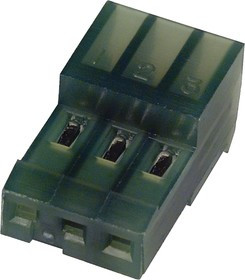3-640443-3, 3-Way IDC Connector Socket for Cable Mount, 1-Row