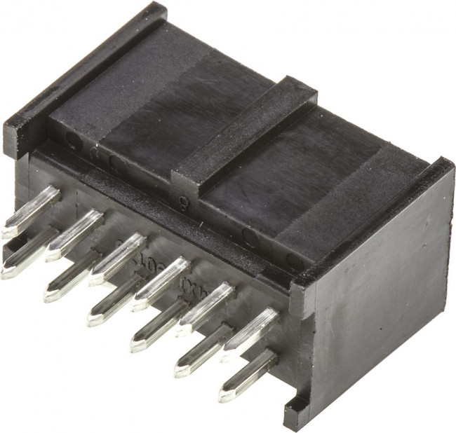 90130-1212, C-Grid III Series Straight Through Hole PCB Header, 12 Contact(s), 2.54mm Pitch, 2 Row(s), Shrouded 90130-1212, C-Grid III Series Straight Through Hole PCB Header, 12 Contact(s), 2.54mm Pitch, 2 Row(s), Shrouded