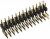 M22-2040805, Headers &amp; Wire Housings 8+8 DIL PIN HDR GOLD HORIZONTAL