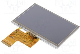 RFE430G-AIW-DNS, Дисплей TFT, 4,3", 480x272, Подсвет LED, Размер окна 97,1x55,9мм