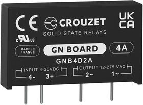 GNB4D2A, Реле: полупроводниковое; Uупр: 4-30ВDC; Серия: GN; -40-80°C; 20г; 4А