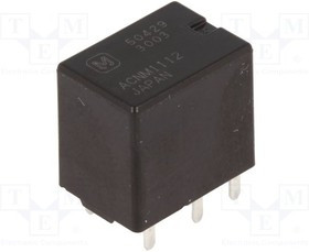 ACNM1112, Реле: электромагнитное, SPDT, Uобмотки: 12ВDC, 30А, автомобильное