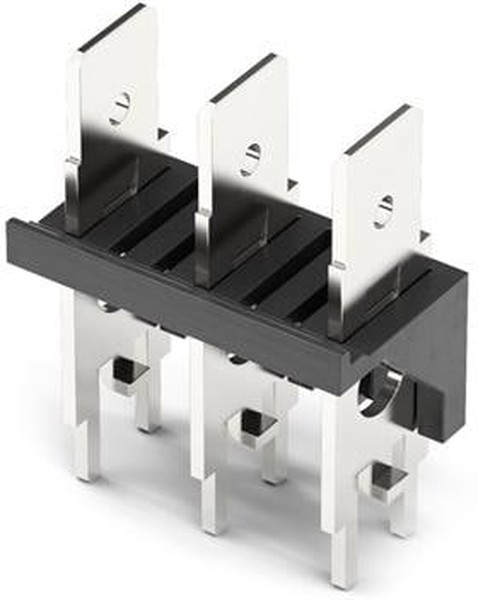 638363222004, Прямоугольный разъем питания, 4 контакт(-ов), WR-FAST, Монтаж на Печатную Плату