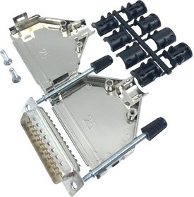 MP002047, Разъем D Sub, Kit, Standard, Штекер, 37 контакт(-ов), DC, Solder Cup