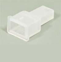 Кожух для клеммы розетка 6,4x0,8, 1H , прозрачный, пластик, KK3408 6,3R
