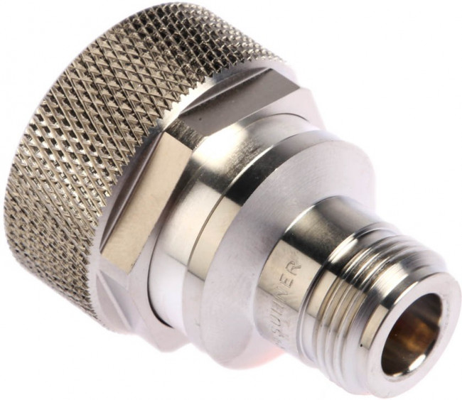 33_716-N-50-1/---_UE, Straight 50 RF Adapter 7/16 Plug to N Socket 7.5GHz