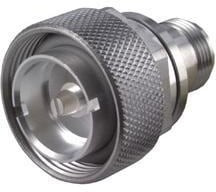 33_716-N-50-1/---_UE, Straight 50 RF Adapter 7/16 Plug to N Socket 7.5GHz