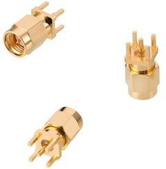 SMA plug 50 Ω, solder connection, straight, 60314002124524