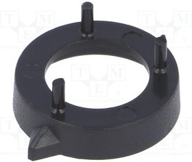 A7616000, Заглушка крышки с указателем, ABS, черный, распорным стержнем