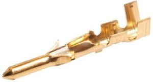 02-06-6103, Pin &amp; Socket Connectors CRIMP PIN BULK 18-24 gold