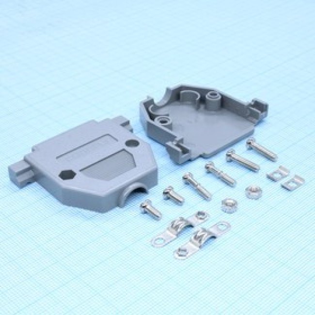 DS1045-25AP1S1-B, корпус для D-SUB разьема 25 pin / DP-25C (DS1045-25AP1S1-B)