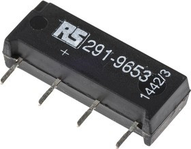 SIL12-1A72-BV653, PCB Mount Reed Relay, 12V dc Coil, SPST, 200V dc Max, 1 A Max, 1000