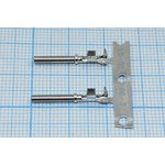 Клемма розетка, 1,02x1,9, 0,35-1,5мм2, луженая