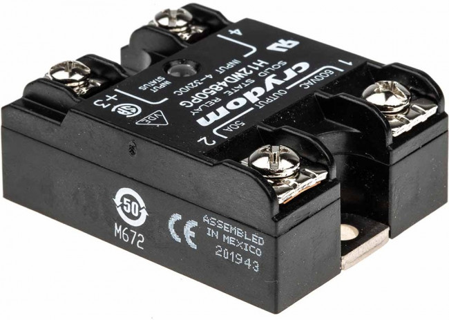 H12WD4850PG, Реле полупроводниковое 4-32В DC,50A/660В AC