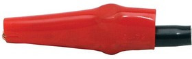 BU-63C-2, Crocodile Clip, Copper Contact, 10A, Red