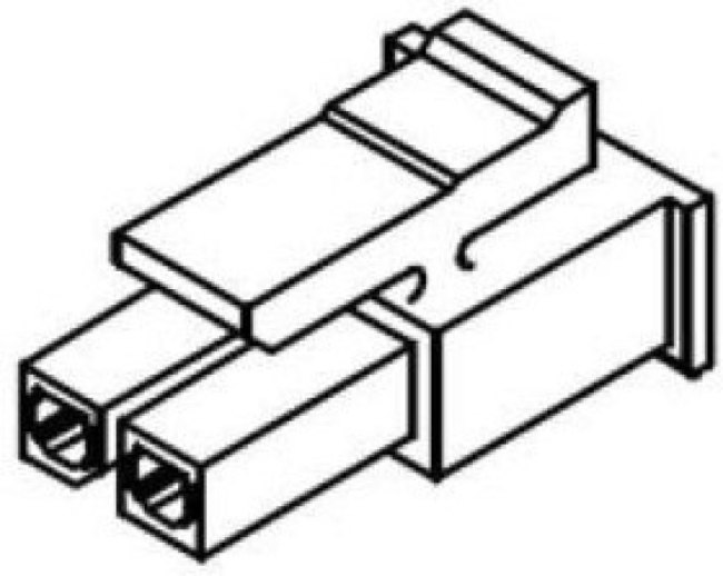 0436450200, Вилка, провод-плата, "мама", micro-Fit 3.0, 3мм, PIN: 2, на провод 0436450200, Вилка, провод-плата, "мама", micro-Fit 3.0, 3мм, PIN: 2, на провод