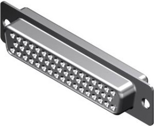 173109-0314, D SUB CONNECTOR, RCPT, DD, 50POS, SOLDER