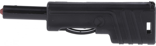 932153100, Black Male Banana Plug, 4 mm Connector, Screw Termination, 30A, 60V dc, Nickel Plating