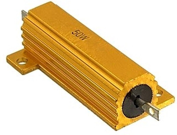 RX24 50W 5% 12R, Мощный постоянный резистор , алюминиевый корпус