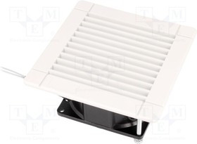 ALFAA500BPB, Вентилятор: AC, осевой, 230ВAC, 80x80x38мм, 24куб.м/ч, 30дБА, IP54