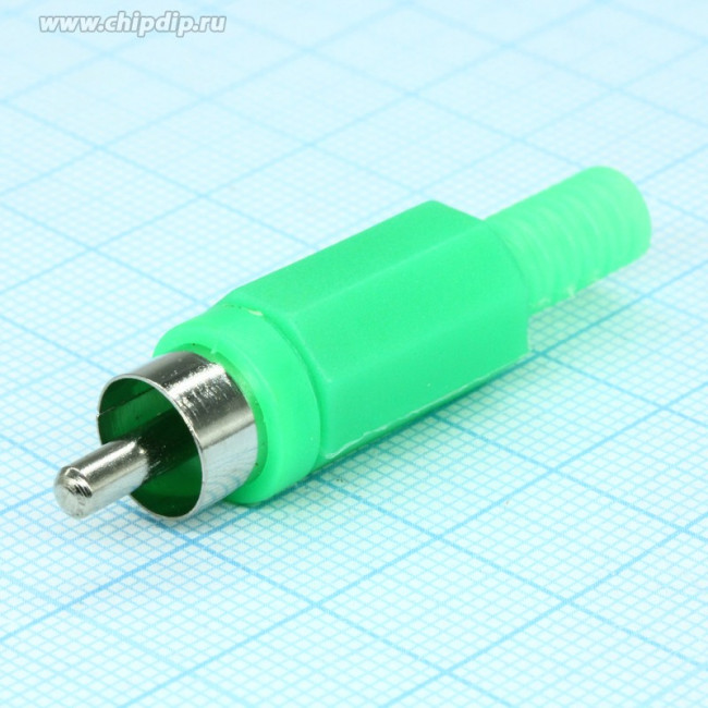 RP-405 (зеленый), RCA PLUG на кабель
