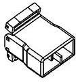 917532-1, Automotive Connectors 040 MLC T.F. CAP HSG 14P NATU