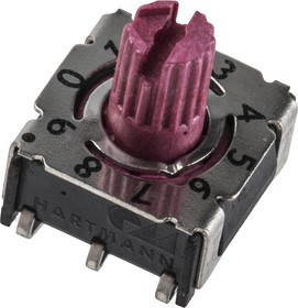 P36SMJ301, 10 Way Surface Mount DIP Switch, Spindle Actuator