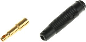 931804700, Black Female Banana Socket, 4 mm Connector, Solder Termination, 16A, 30 V ac, 60V dc