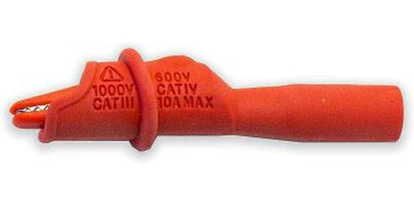 BU-126-2, Conn Alligator Clip PL 1 POS Crimp ST Cable Mount 1 Port