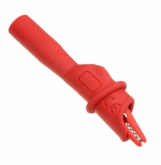 BU-126-2, Conn Alligator Clip PL 1 POS Crimp ST Cable Mount 1 Port