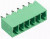 15EDGVC-3.5-06P-14-00AH, Разъемный клеммный блок на плату, 6 контактов: Серия 15EDGVC-3.5