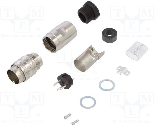 C091 31H003 101 2, Circular DIN Connectors C091D IND. CIRCULAR