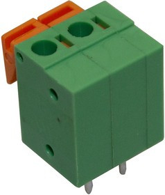 CSTBP508V/2, Клеммная колодка типа провод к плате, 5.08 мм, 2 вывод(-ов), 28 AWG, 16 AWG, 1.3 мм², Вставной CSTBP508V/2, Клеммная колодка типа провод к плате, 5.08 мм, 2 вывод(-ов), 28 AWG, 16 AWG, 1.3 мм², Вставной