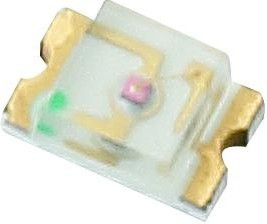 MP000443, Светодиод, Зеленый, SMD (Поверхностный Монтаж), 0805 [2012 метрический], 20 мА, 3.1 В, 525 нм