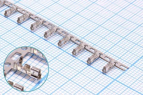 Контакт для розеток HB (MU, PHR, DS1066), провод 0.9-1.5мм²; №конт21 гн пит HB\1x \P2,0\каб\\HB-T конт №21 [21]\