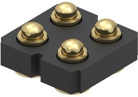 817-22-004-30-001101, Headers &amp; Wire Housings Spring-Loaded Hdr,2R Vert Mount, SMT, 4P