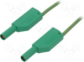 SLK410-E/N/S-05025, Измерительный провод, 19А, с осевым гнездом 4мм, Uном: 1кВ