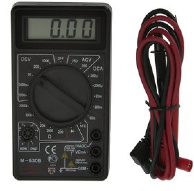 M830B, М 830 В Мультиметр цифровой 57598 M830B, М 830 В Мультиметр цифровой 57598