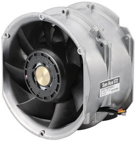 9CR5748P9G001, DC Fan Axial Ball Bearing 48V 36V to 72V 636CFM 83dB 150 X 172 X 102mm