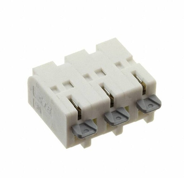 2318582-3, Conn Barrier Strip 3 POS 8mm Clamp DIN Rail 5A/Contact
