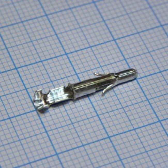 926896-1, Контакт, Серия Universal MATE-N-LOK, Штырь, Обжим, 18 AWG