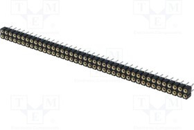 DS1002-01-2X40V13, Гнездо, IDC, "мама", PIN 80, прямой,цанговые контакты, 2,54мм, THT DS1002-01-2X40V13, Гнездо, IDC, "мама", PIN 80, прямой,цанговые контакты, 2,54мм, THT