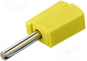 51174955, Банановый штекер ( 215-511)желтый